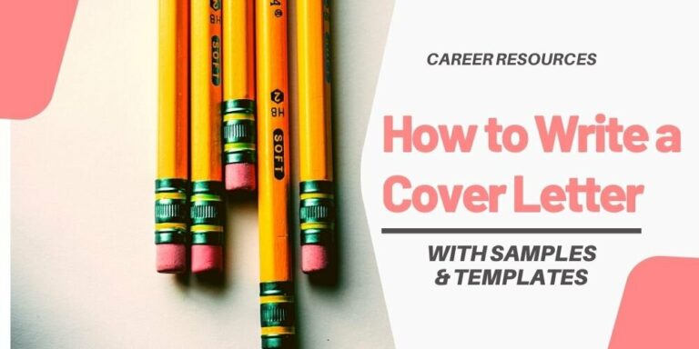 How to Write a Cover Letter (Layout with Examples and Templates)