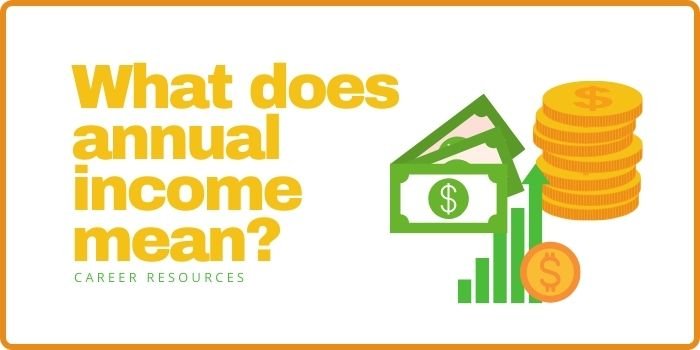 what does annual income mean