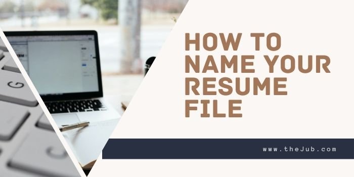 how to name your resume file