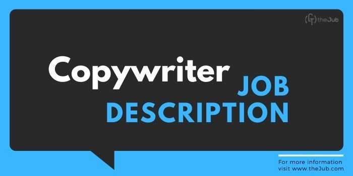 Copywriter Job Description