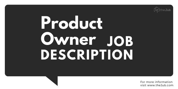 Product Owner Job Description