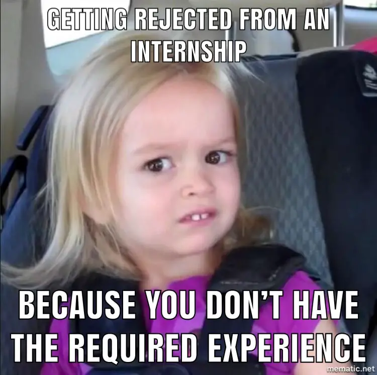 internship meme
