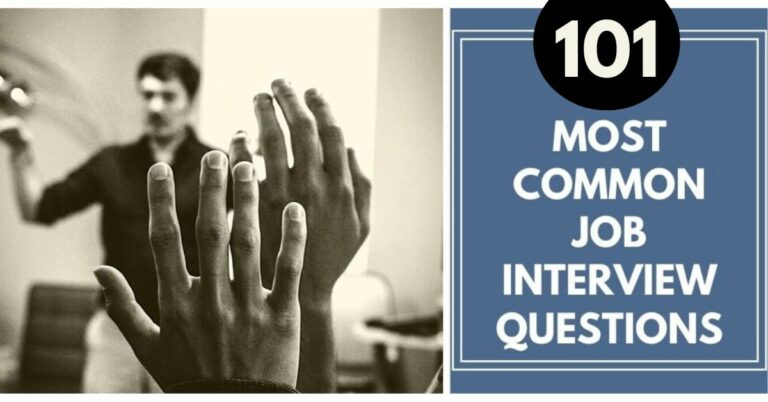 101 Top Job Interview Questions and Answers in 2022