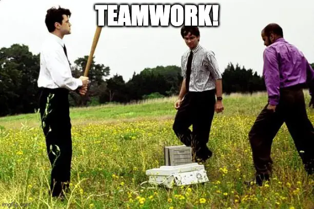 teamwork meme