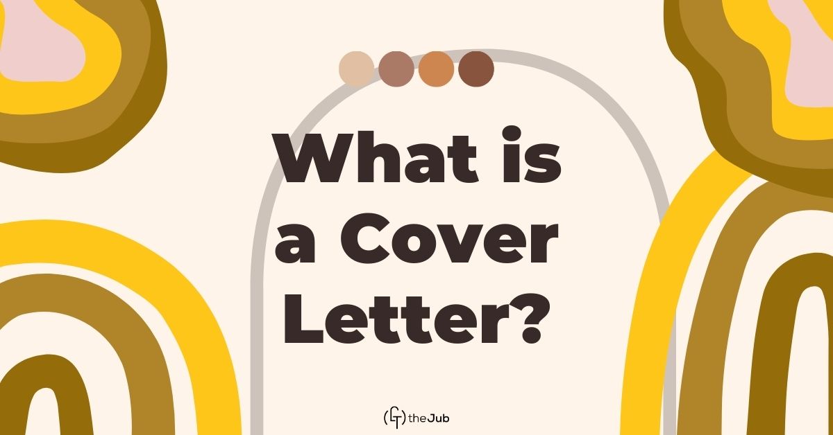 what is a cover letter