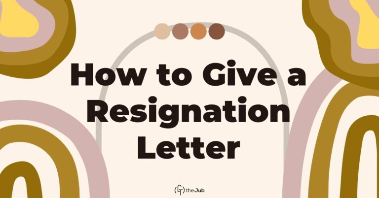 How to Give a Resignation Letter