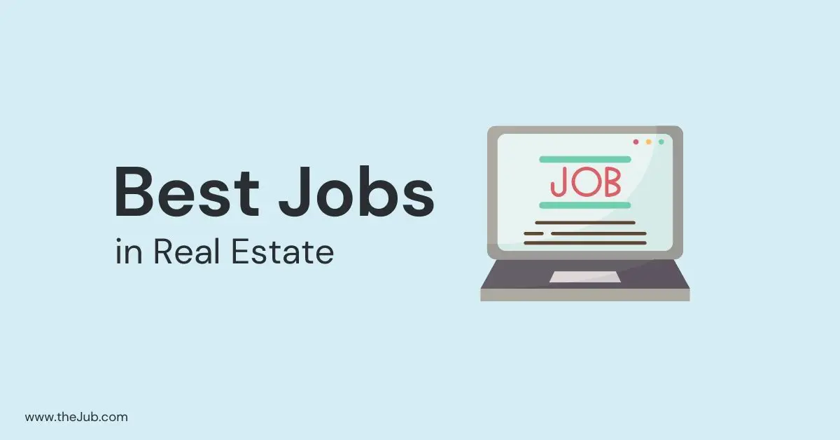 best jobs in real estate