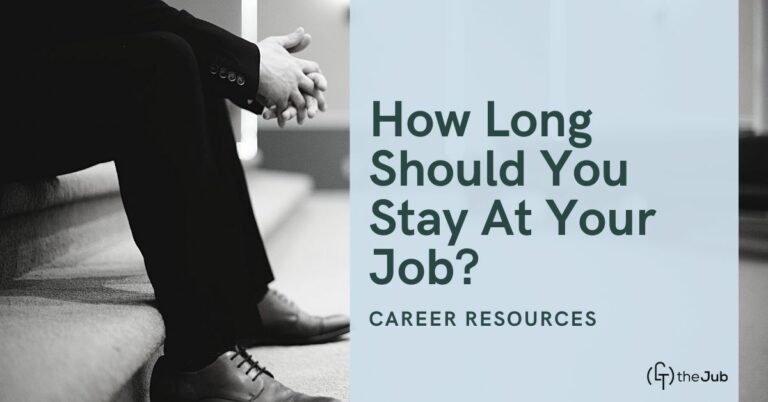 How Long Should You Stay at Your First Job?
